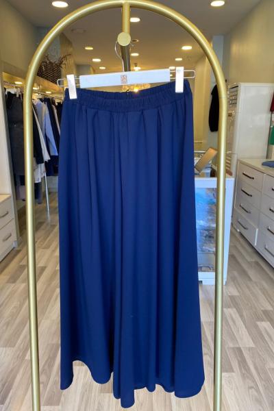 Merwish Pantolon Etek Lacivert