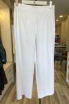 BM İstanbul Cotton Bol Paça Pantolon  Beyaz