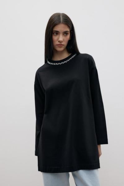 Merwish Shine Tshirt Siyah