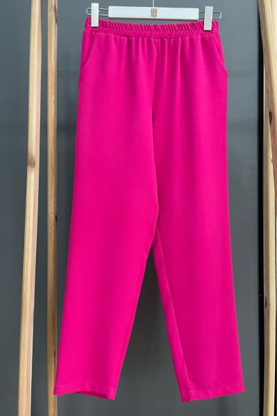 Ceremony Havuç Cupra Pantolon  Fuşya