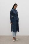 Merwish Mono Uzun Tunik Lacivert