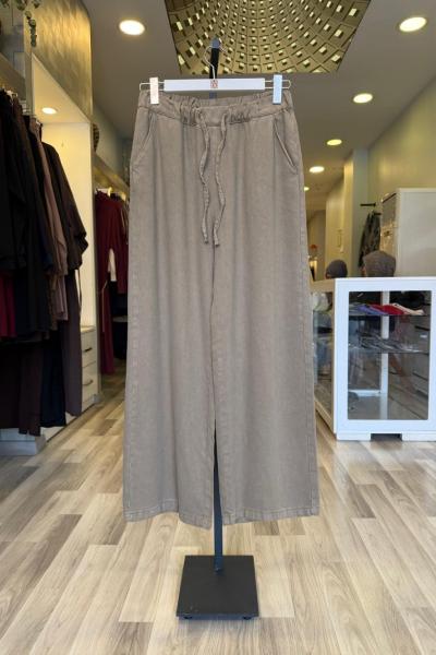 Magazin BELİ LASTİKLİ ARKASI CEPLİ PANTOLON Haki