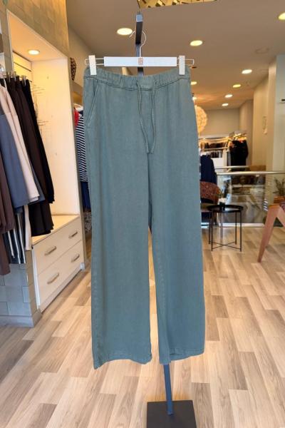 Magazin BELİ LASTİKLİ ARKASI CEPLİ PANTOLON Haki