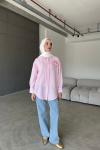 Merwish Dream Gömlek Pembe