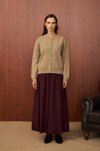 Merwish Bomber  Hırka Vizon