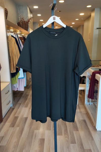 Ceremony 2026 KIŞ Kısa Kollu Bambu Tişört Yeşil