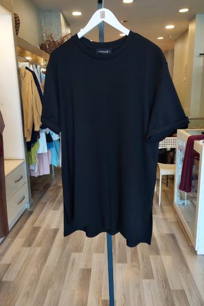 Ceremony 2026 KIŞ Kısa Kollu Bambu Tişört Siyah