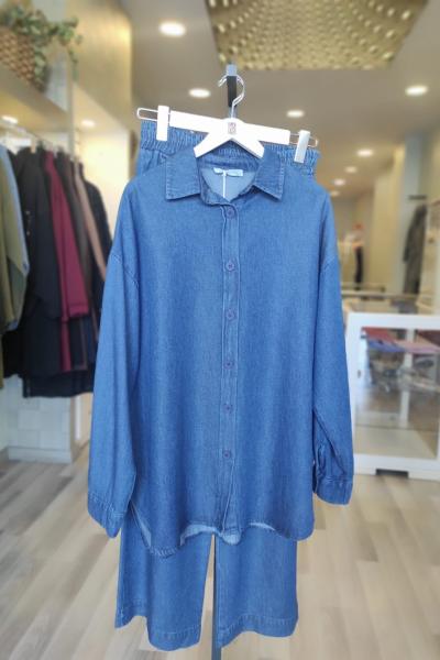 Magazin Tensel Takım Koyu Lacivert