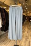 Magazin BELİ LASTİKLİ ARKASI CEPLİ PANTOLON Bebe Mavisi