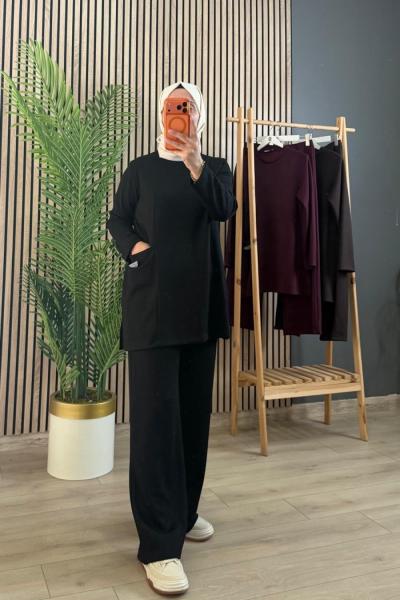 Paba Nuvva Soft Takım Siyah