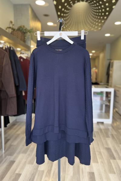 Knıt Lovess! Sera Takım Lacivert