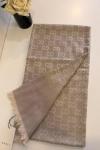 SADE Gucci Monogram Desen Şal Vizon