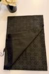 SADE Gucci Monogram Desen Şal Haki