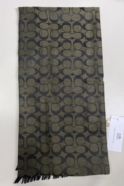 SADE Coach Monogram Desen Şal Haki
