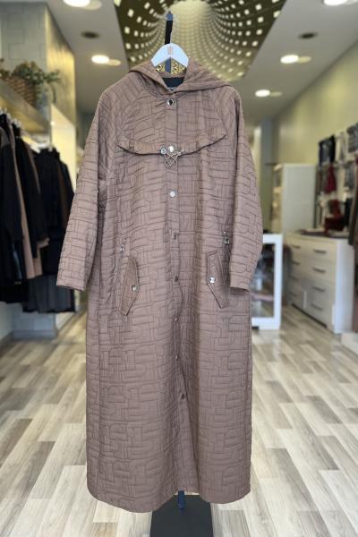 Ceremony 2026 KIŞ Zikzak Dikişli Trençkot Camel