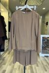 Paba Meysa Pantolonlu Takım Camel