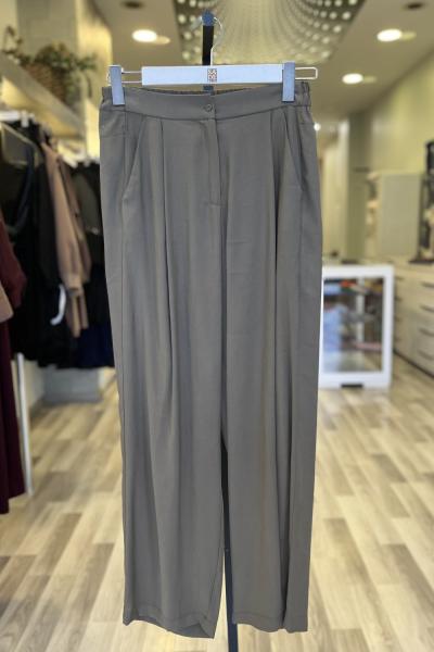 Ceremony 2026 KIŞ Önden Pileli Pantolon Haki