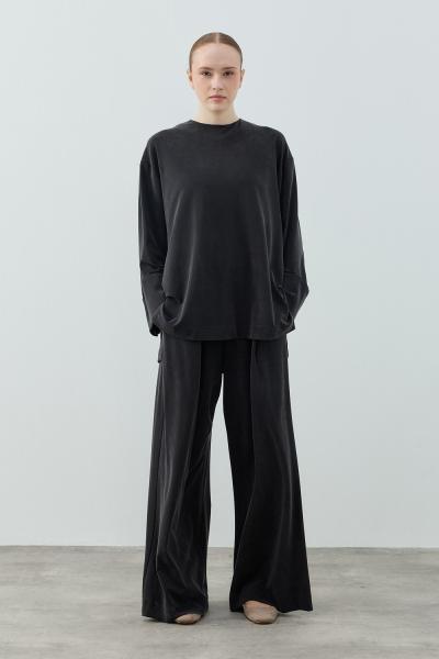 Merwish Modal Comfy Takım Siyah