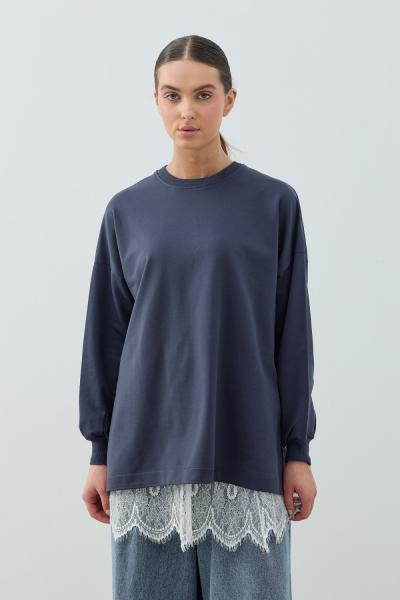 Merwish 2026 Yaz Loli Sweat İndigo