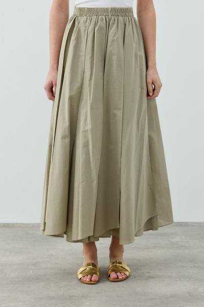 Merwish 2026 Yaz Vual Etek Haki