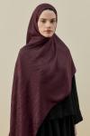 Merwish 2026 Yaz İconic Şal Bordo