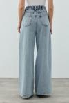 Merwish 2026 Yaz Salaş Denim Pantolon Buz Mavisi