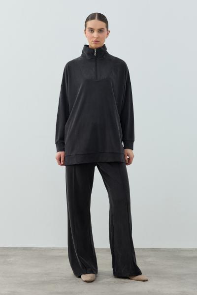 Merwish 2026 Yaz Spor Modal Takım Siyah