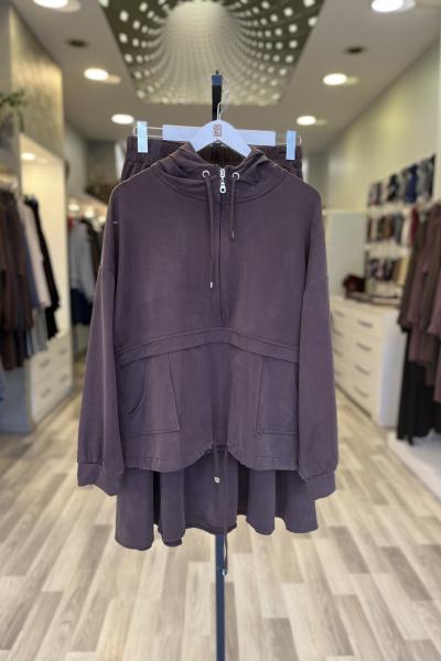 Magazin Salerno Takım Kahverengi