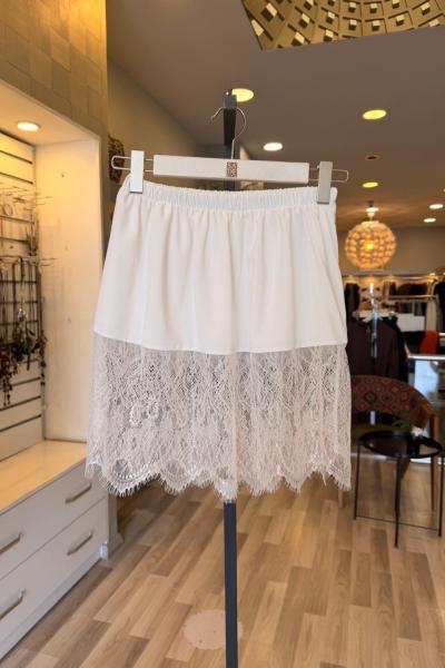 Paba Dantel İçlik Beyaz