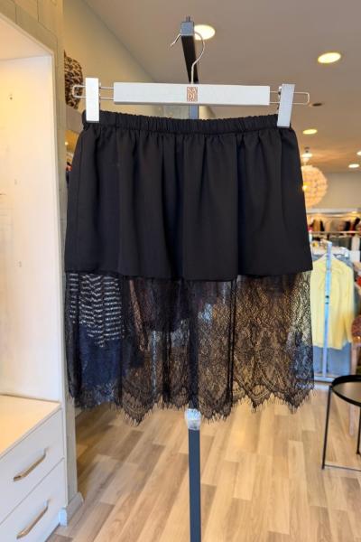 Paba Dantel İçlik Siyah