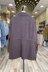 Magazin Tencel Ceket Kahverengi