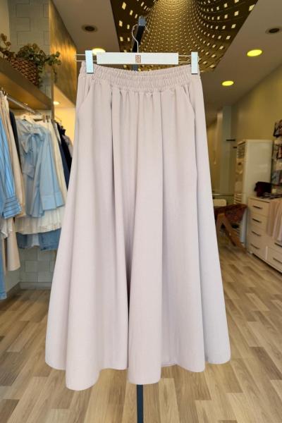 Paba Lula Pantolon Etek Taş Rengi