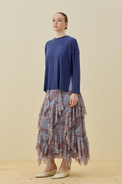 Merwish 2026 Yaz Spanis Takım Mavi