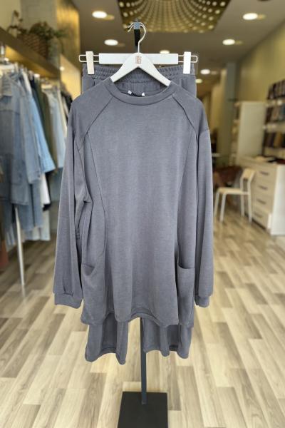 Pilise Mirella Takım Antrasit