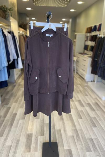 Magazin Hira Takım Kahverengi