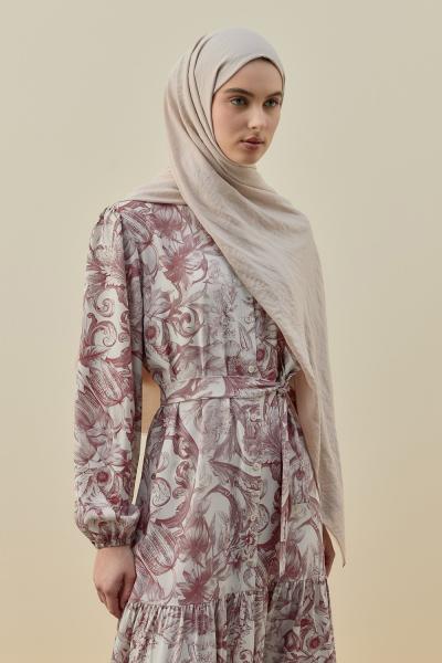 Merwish 2026 Yaz Soft Bambu Şal Nature