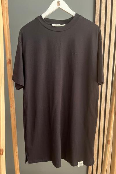 Puane Kısa Kol Tişört  Siyah