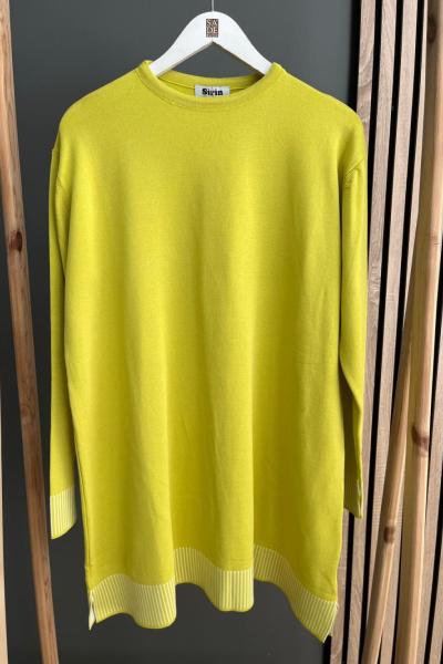 Şirin Şeritli Basic Tunik Asit