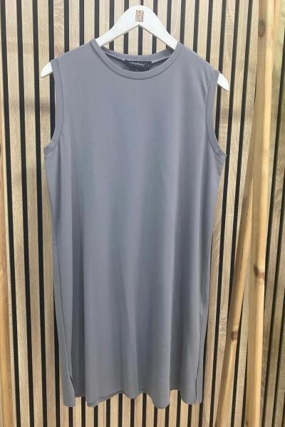 Ceremony Sıfır Kol İçlik Gri