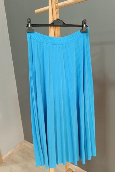 Ceremony Sandy Piliseli Etek Açık Mavi