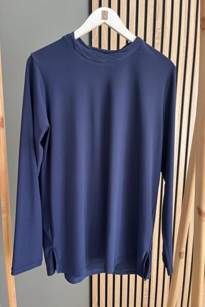 Ceremony Basic Bluz Lacivert