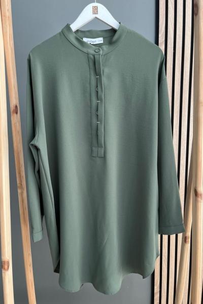 Puane Basic Tunik Haki