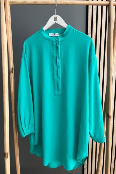Puane Basic Tunik Yeşil