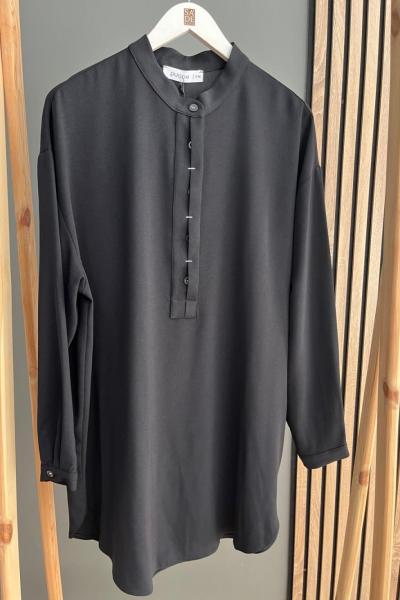 Puane Basic Tunik Siyah