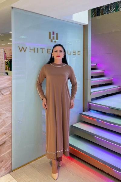 Ceremony Biyeli Sandy Elbise Camel