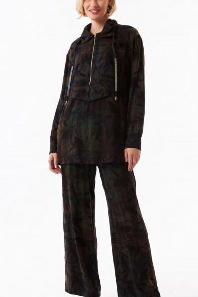 BM İstanbul Yaprak Desenli Takım Karışık Desenli