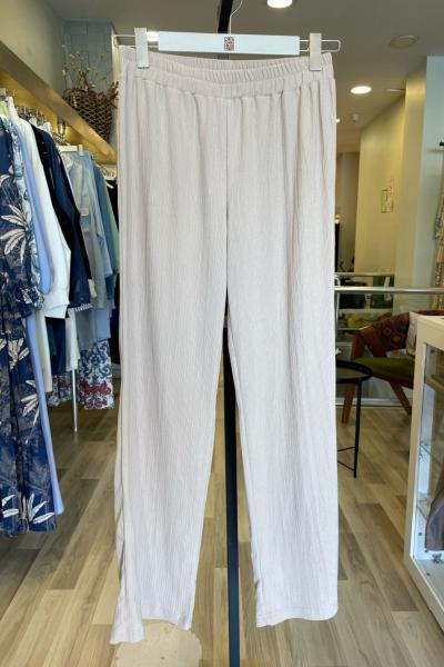 BM İstanbul Dokuma Kumaş Pantolon  Vizon