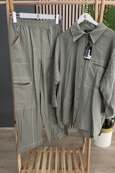 Ceremony Üç Dikiş Pantolonlu Takım Yeşil