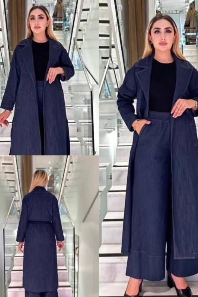 Ceremony Alerli Denim Kap Mavi