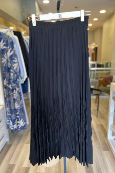 Ceremony Akordiyon Piliseli Etek Siyah